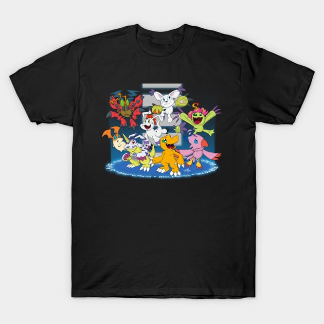 Digimon Adventure T-Shirt by soldominotees